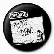 Punks Not Dead - (25mm Button Badge)