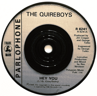 Quireboys (The) - Hey You (7") (G+/NM)