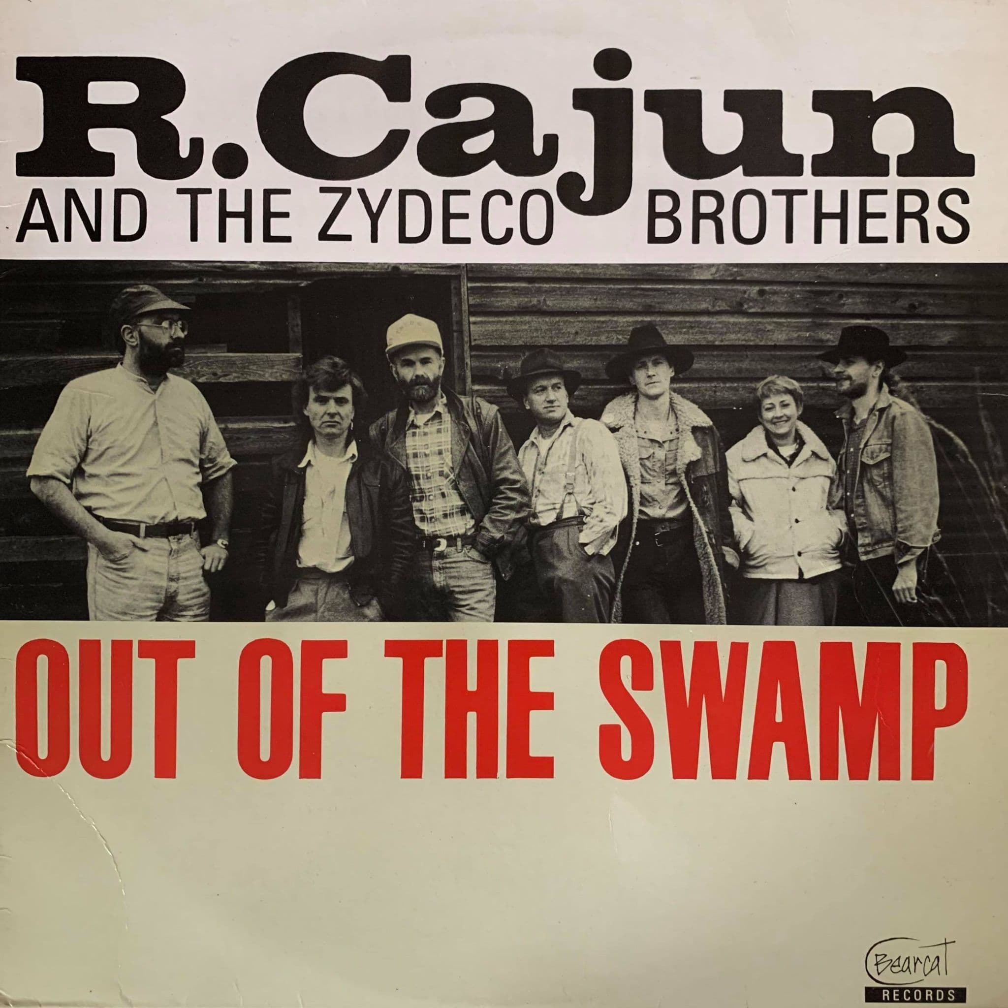 R Cajun And The Zydeco Brothers - Out Of The Swamp LP G /G