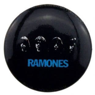 Ramones - Heads & Logo (25mm Button Badge)