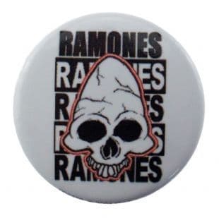 Ramones - Pinhead Logo (25mm Button Badge)