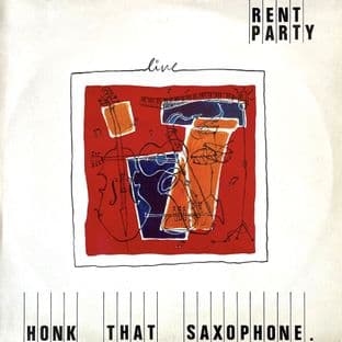 Rent Party - Honk That Saxophone EP (12") (Signed) (VG-/VG-)