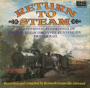 Return To Steam: Preserved Locomotives Running On British Rail (LP) (VG-/VG-)