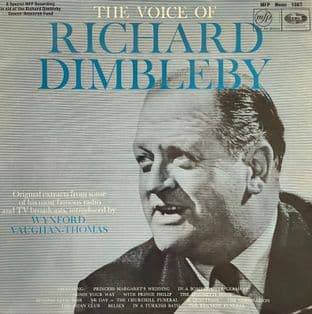 Richard Dimbleby - The Voice Of Richard Dimbleby (LP) (VG/G-VG)