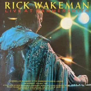 Rick Wakeman - Live At Hammersmith (LP) (1st Pressing) (EX/EX)