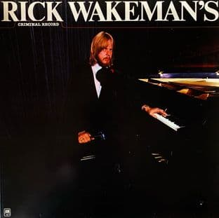 Rick Wakeman - Rick Wakeman's Criminal Record (LP) (VG-/G-VG)