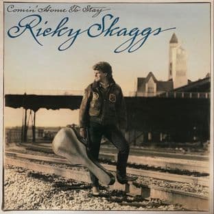 Ricky Skaggs ‎- Comin' Home To Stay (LP) (VG-EX/G-VG)