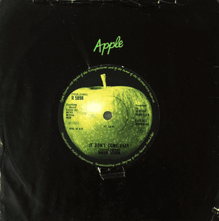 Ringo Starr - It Don't Come Easy (7") (G-/G-)