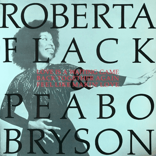 Roberta Flack & Peabo Bryson - Love Is A Waiting Game (12") (VG/VG)