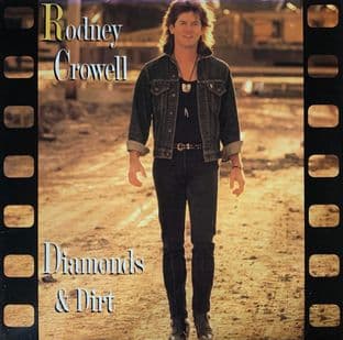 Rodney Crowell - Diamonds & Dirt (LP) (EX/VG-)
