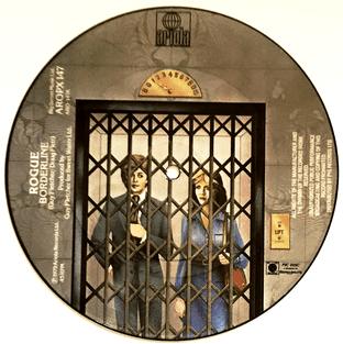 Rogue - Borderline/The Last Goodbye (7") (Picture Disc) (EX/NM)