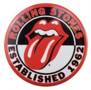 Rolling Stones (The) - Established 1962 (38mm Button Badge)