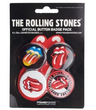 Rolling Stones (The) - Official Button Badge Pack
