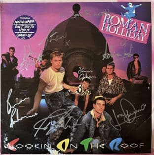 Roman Holliday - Cookin' On The Roof (LP + Poster) (Signed) (VG/VG-)