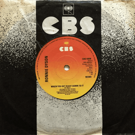 Ronnie Dyson - When You Get Right Down To It (7