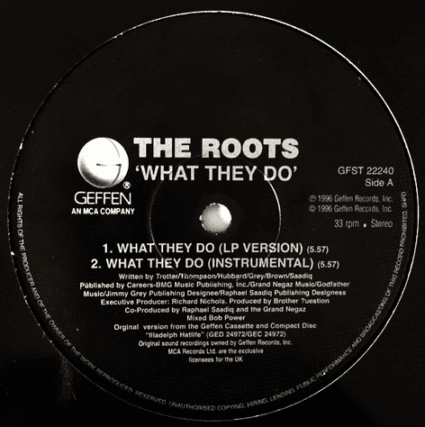 Roots (The) - What They Do (12