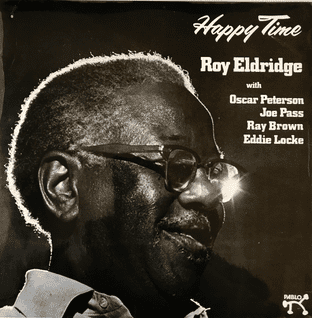 Roy Eldridge ‎- Happy Time (LP) (EX-/G++)