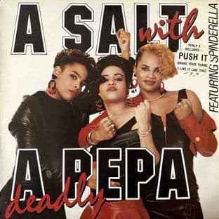 Salt ‘N’ Pepa ‎- A Salt With A Deadly Pepa (LP) (1st Pressing) (VG/VG+)