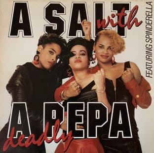 Salt-N-Pepa - A Salt With A Deadly Pepa (LP) (G++/VG-)
