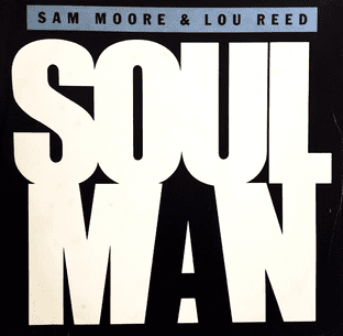 Sam Moore & Lou Reed - Soul Man (12") (G-VG/G)