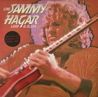 Sammy Hagar - Loud And Clear (LP) (Red Vinyl) (VG-/VG-)