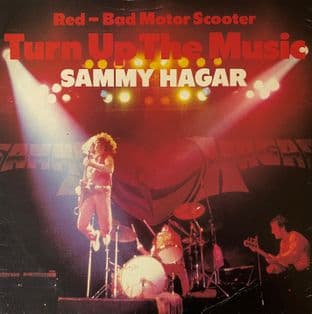 Sammy Hagar – Turn Up The Music/Red (7") (Promo) (G++/G++)