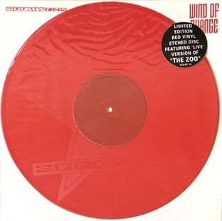 Scorpions - Wind Of Change (12") (Red Vinyl) (VG/VG)
