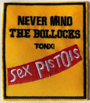 Sex Pistols Never Mind The Bollocks Iron-On/Sew On Patch (pa324)