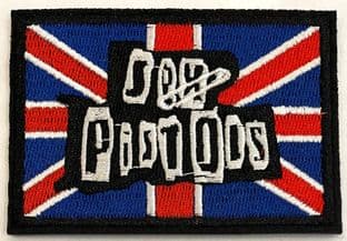 Sex Pistols Union Jack Sew On Patch (pa298)