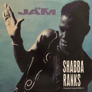 Shabba Ranks ft KRS-One - The Jam (12") (G+/G+)