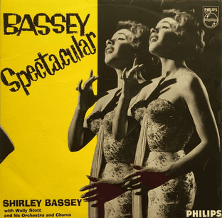 Shirley Bassey With Wally Stott & His Orchestra - Bassey Spectacular (LP) (VG/G)