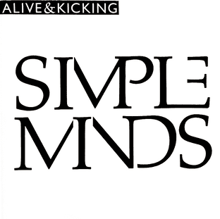 Simple Minds - Alive & Kicking (12") (VG+/VG+)