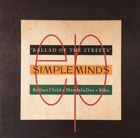 Simple Minds - Ballad Of The Streets EP (12
