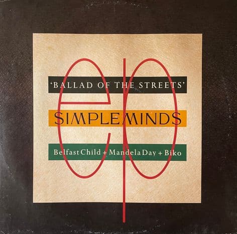 Simple Minds - Ballad Of The Streets EP (12