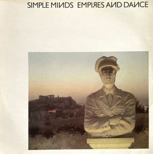 Simple Minds - Empires And Dance (LP) (VG-EX/VG)