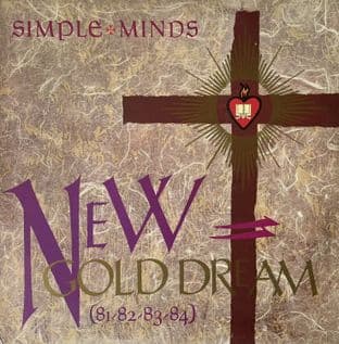 Simple Minds - New Gold Dream (81-82-83-84) (LP) (VG-EX/VG)