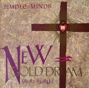 Simple Minds ‎- New Gold Dream (81-82-83-84) (LP) (VG-/VG-)