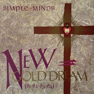 Simple Minds - New Gold Dream (81-82-83-84) (LP) (VG-/VG)