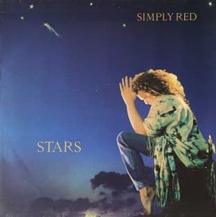 Simply Red ‎- Stars  (LP) (VG-EX/VG)