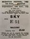 Sky - UK Tour 1980 (Programme/Ticket) (VG-)
