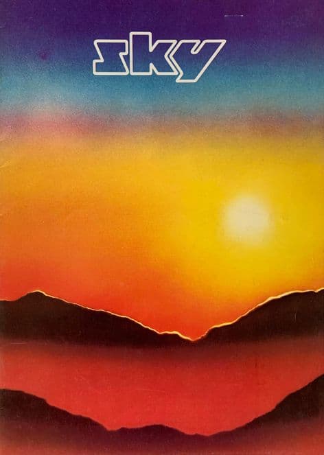 Sky - UK Tour 1980 (Programme/Ticket) (VG-)