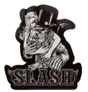 Slash - Skeleton Logo Sticker