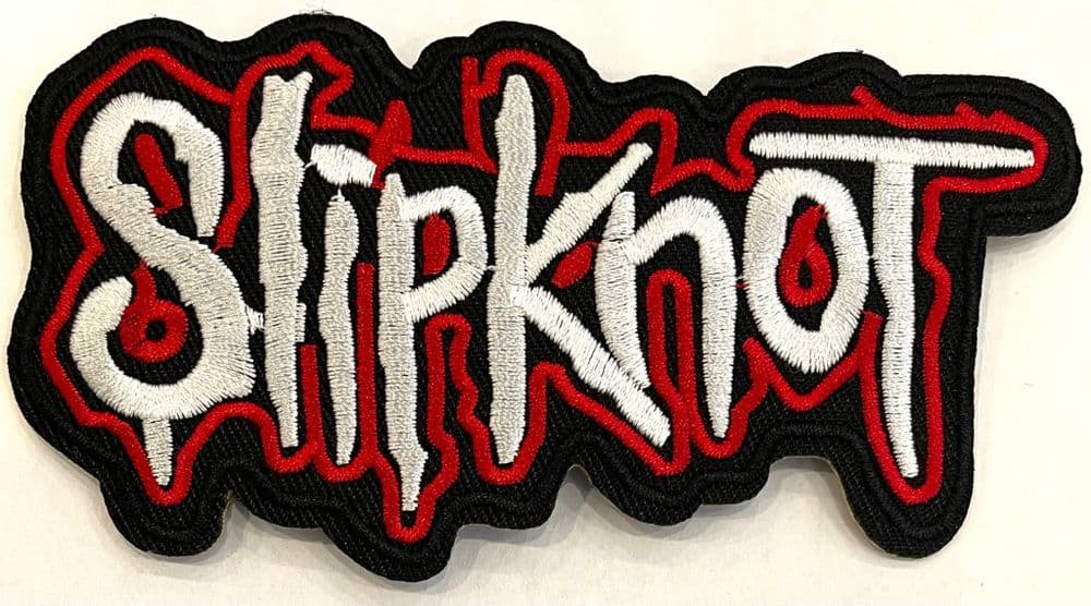 Toppa In Tessuto Slipknot Logo Rotondo – Ufficialmente Licenziata – Da Cucire O Stirare
