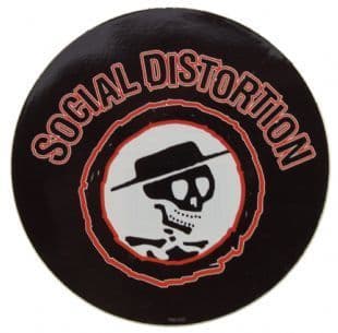 Social Distortion - Skelly Logo (Sticker)