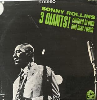 Sonny Rollins/Clifford Brown/Max Roach - 3 Giants! (Japan LP) (VG/VG)