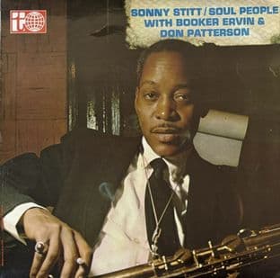Sonny Stitt With Booker Ervin & Don Patterson - Soul People (LP) (VG/G-VG)