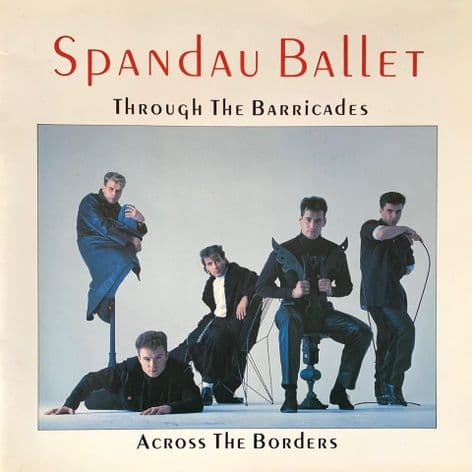 Spandau Ballet - Through The Barricades/Across The Borders Tour 1986 (Programme) (VG-)
