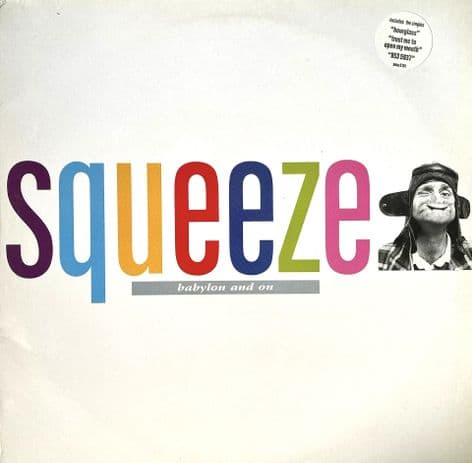 Squeeze - Babylon And On (LP) (VG-/VG+)
