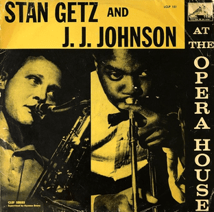 Stan Getz And J.J. Johnson ‎- At The Opera House (LP) (VG-/F++)