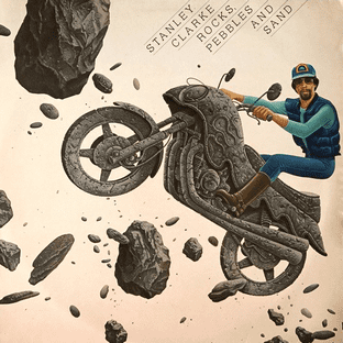 Stanley Clarke - Rocks, Pebbles And Sand (LP) (VG/VG-)